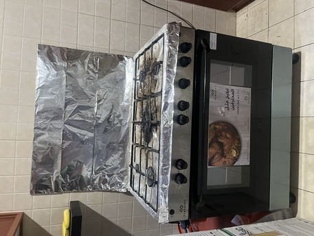 Khobar, Household Items, SAR 450,  Cooking Range 5 Burner With 1 Gas Cylinder