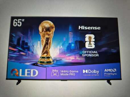 Al Rawdah, Furniture, SAR 1700,  A New 65-inch QLED TV, Under Full Warranty + Modern Beautiful Unit-For Urgent Sale
