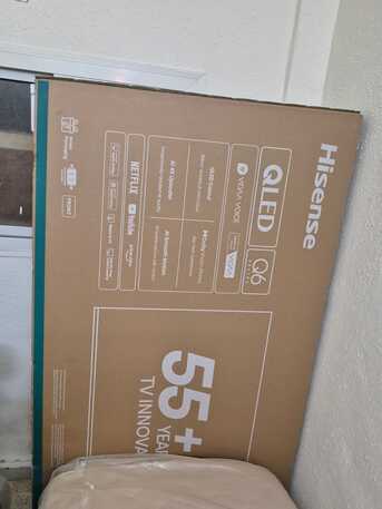 Al Rawdah, Furniture, SAR 1700,  A New 65-inch QLED TV, Under Full Warranty + Modern Beautiful Unit-For Urgent Sale