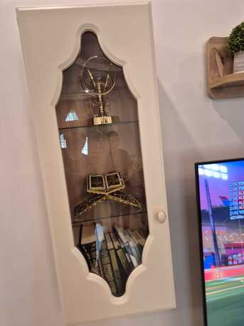 Al Rawdah, Furniture, SAR 1700,  A New 65-inch QLED TV, Under Full Warranty + Modern Beautiful Unit-For Urgent Sale
