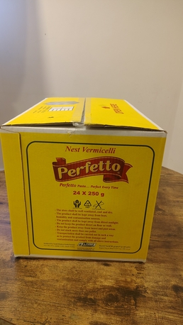 Riyadh, Food, SAR 75,  Perfetto Vermicelli Box 24 Pcs 250g Each For Sale