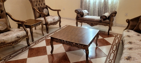 Al Safa, Furniture, SAR 2000,  Turkish Style Sofa Set With Table Set For Sale