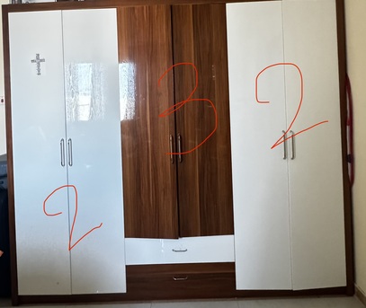 Sanad, Furniture, BHD 100,  King Size Bed And 6 Door Wardrobe