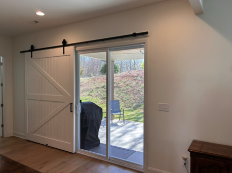 New York, Interior Design, Barn Doors With A Window: More Light, More Style