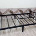 BHD 15,  For Sale-Queen Size Steel Bed Frame