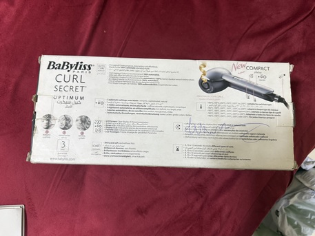 Jubail, Household Items, SAR 200,  BaByliss Curl Secret Optimum