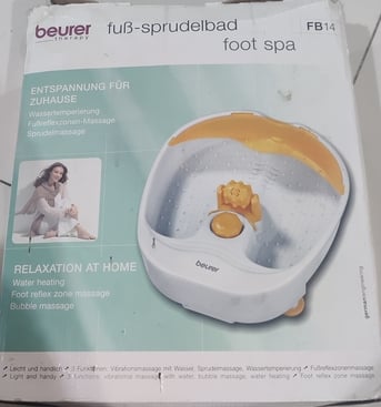 Khobar, Electronics, SAR 120,  Beurer German Foot Spa