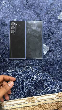 Al Naseem, Mobile Phones, SAR 3800,  Samsung Galaxy Z Fold 6 (256GB) &ndash; Blue &ndash; Like New  SAR 3800