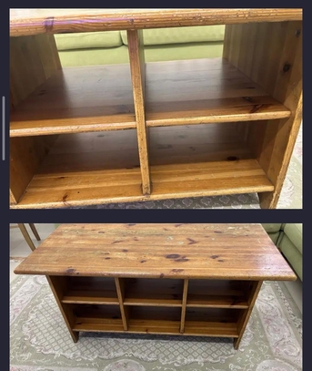 Jeddah, Furniture, SAR 500,  Tv Shelf, Book Shelf, And Table Chair For Sale