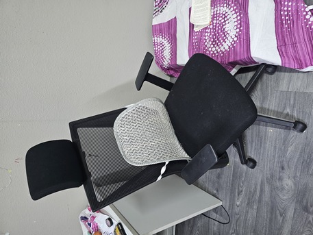 Jubail, Household Items, SAR 60,  Single Bed Mattress And Office Chair For Sale In Excellent Condition