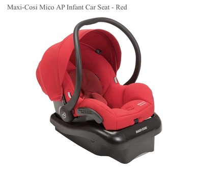 Riyadh, Baby & Kid Stuff, SAR 180,  Selling A Maxi-Cosi Mico AP Infant Car Seat With Base In Bright
