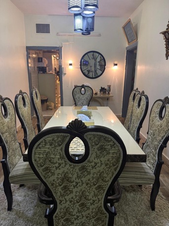 Riyadh, Furniture, SAR 1200,  Dining Table With 8 Chairs For Sale