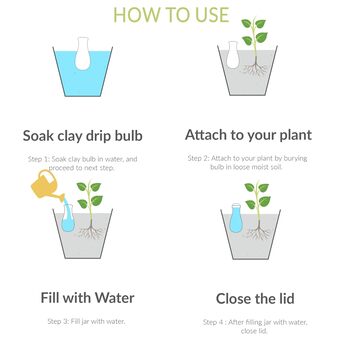 New York, Farm & Garden, USD 39,  SmartiLiving Plant Watering Globes | Easy Self Watering For Healthy Plants