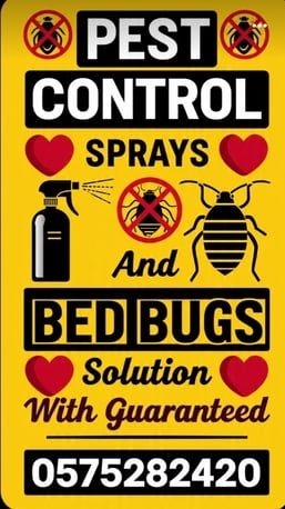 Al Qadisiyah, Cleaning, H628PEST CONTROL&hearts;️SPRAYS&hearts;️And BED BUGS&hearts;️Solution With Guaranteed&hearts;️0575282420