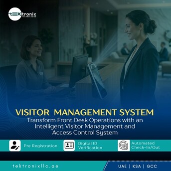 Dubai, Computer, Smart Reception Solutions With Visitor Management System In The UAE