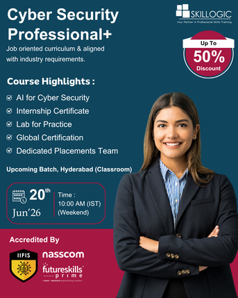 Hyderabad, Lessons Offered, Leading Cyber Security Course In Hyderabad By SKILLOGIC