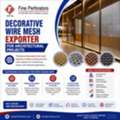 INR 500000,  Decorative Wire Mesh Exporter For Architectural Projects