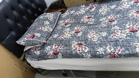 Thuwal, Furniture, SAR 123,  Single Urgent Sale: Bed With Mattress, Clothes Drying Stand, Sofa Set, And Other Stuff