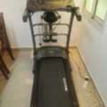 SAR 100,  Folding Treadmill, Dining Set (6 Chairs), Bed + Medicated Mattress, Bicycle