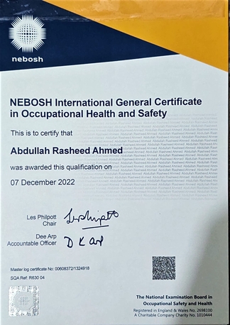 Ad Diriyah, Job Seekers, HSE Officer