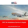 24X7 Air Ambulance Service In Angola - Air Medical 24X7