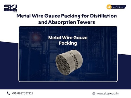 Silicon Oasis, Business, Durable Metal Wire Gauze Packing For Industrial Process Towers