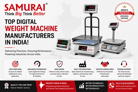 Faridabad, Industrial Machinery, Top Digital Weight Machine Manufacturers In India