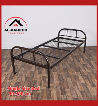 Riyadh, Household Items, SAR 11,  STEEL BEDS, WOODEN BEDS & CABINETS  Single Steel Bed &ndash; Strong & Durable Double Steel Bed