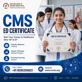 New Delhi, Education, Get CMS ED Certificate Online &ndash; Admission Open For 2026