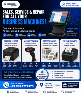 Coimbatore, Computers, INR 100010000,  Pos Machine Dealers In Coimbatore
