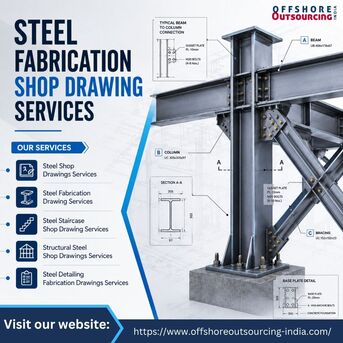 New York, Construction, Global Steel Fabrication Shop Drawing Services For Structural Steel Projects