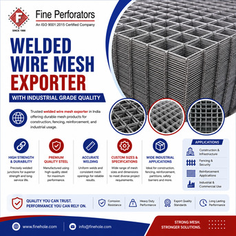New Delhi, Heavy Equipment, INR 500000,  Welded Wire Mesh Exporter With Industrial Grade Quality
