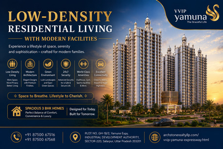 Greater Noida, Real Estate, Low-Density Residential Living With Modern Facilities