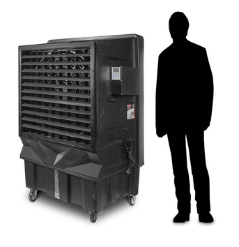 Dubai, Appliances, AED 3249,  CM-23000 Industrial Evaporative Air Cooler (Black Edition) &ndash; High Power Outdoor Cooling In
