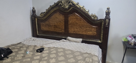 Riyadh, Furniture, SAR 450,  Bed And Wardrobe For Sale