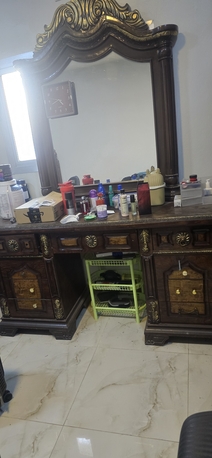 Riyadh, Furniture, SAR 450,  Bed And Wardrobe For Sale