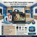 BHD 108,  DELL Core I7 (8 CPUs) 8th Gen Laptop 16GB Ram DDR4 14"FHD FREE Bag,Mouse,Earphone,Delivery