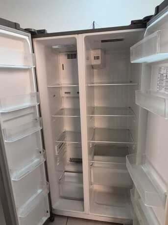 Riyadh, Appliances, SAR 950,  For Sale: Panasonic Side-by-Side Refrigerator &ndash; 18 Cu. Ft.