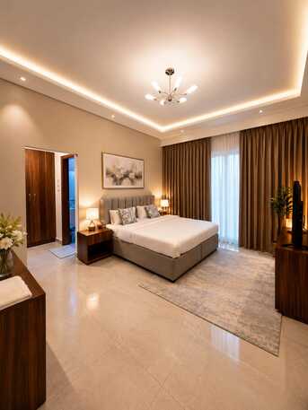 Juffair, Apartments, Flats, Houses & Villas, BHD 550/month,  3 BR,  Luxury 3-Bedroom Family Apartment For Rent Juffair &ndash; BD 550