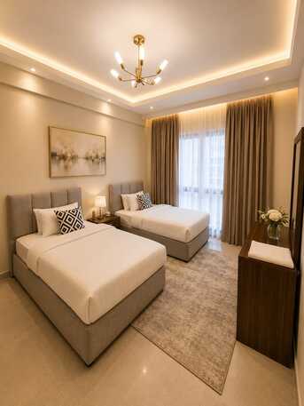 Juffair, Apartments, Flats, Houses & Villas, BHD 550/month,  3 BR,  Luxury 3-Bedroom Family Apartment For Rent Juffair &ndash; BD 550