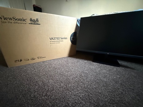Al Muruj, Computers, SAR 285,  Viewsonic VA2732-h 27inch Full HD Monitor