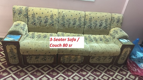 Riyadh, Appliances, SAR 100,  Couch Sofa Table Diwan Bench Cabinet