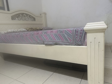 Jubail, Household Items, SAR 650,  I Want To Sell My Super King Size Cot (7 Feet Width & 7.5feet Length) With Bed.