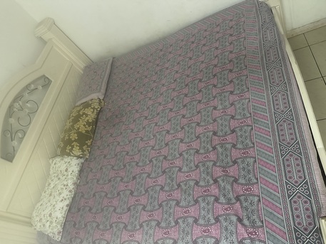 Jubail, Household Items, SAR 650,  I Want To Sell My Super King Size Cot (7 Feet Width & 7.5feet Length) With Bed.