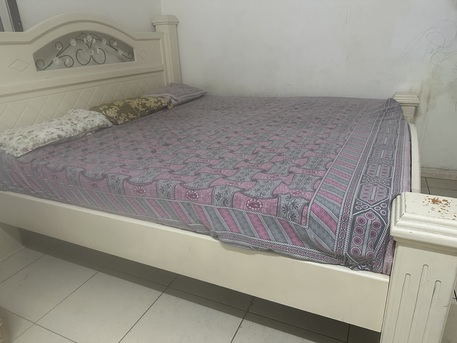 Jubail, Household Items, SAR 650,  I Want To Sell My Super King Size Cot (7 Feet Width & 7.5feet Length) With Bed.