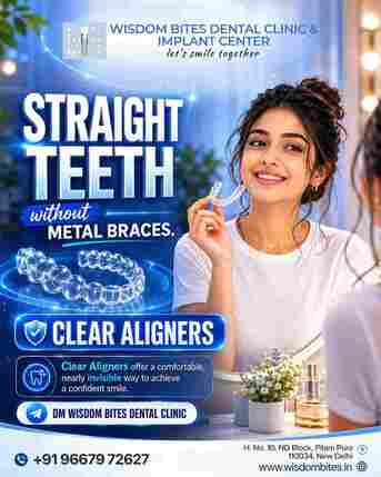 New Delhi, Dental, Transform Your Smile With Invisalign Aligners - Start Today