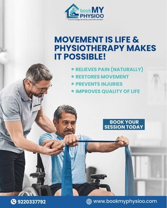 Gurugram, Health, Stroke Recovery Starts At Home - Book Expert Physiotherapy Now