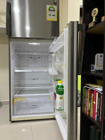 Al Rakah Al Shamaliyah, Appliances, SAR 1000,  Samsung Double Door Refrigerator For Sale &ndash; 368L