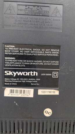 East Riffa, Computers, BHD 33,  SKYWORTH 32E8A LED TV + FREE SMART BOX 33BD Only