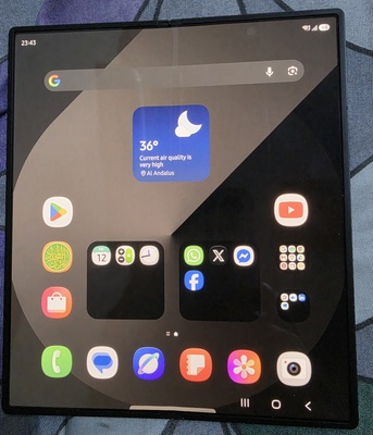 Riyadh, Mobile Phones, SAR 3300,  Samsung Galaxy Fold 6 12/256 Special Edition Color Black
